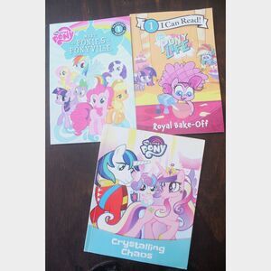 Set of 3 My Little Pony Paperback Books